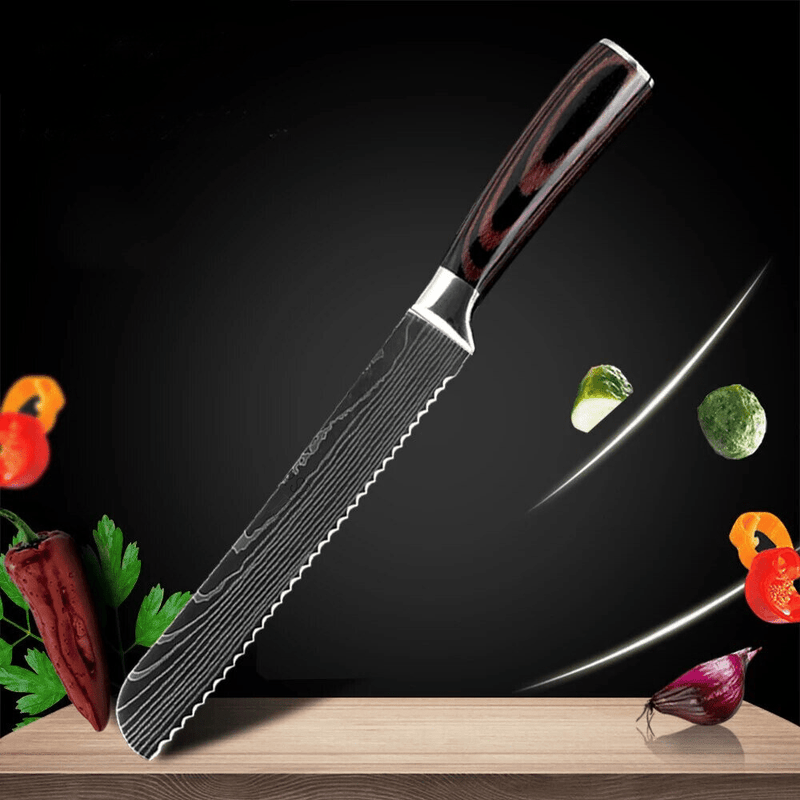 Katana Sharp Japanese Knives Katana Knives Ah Fork! Bread Knife 