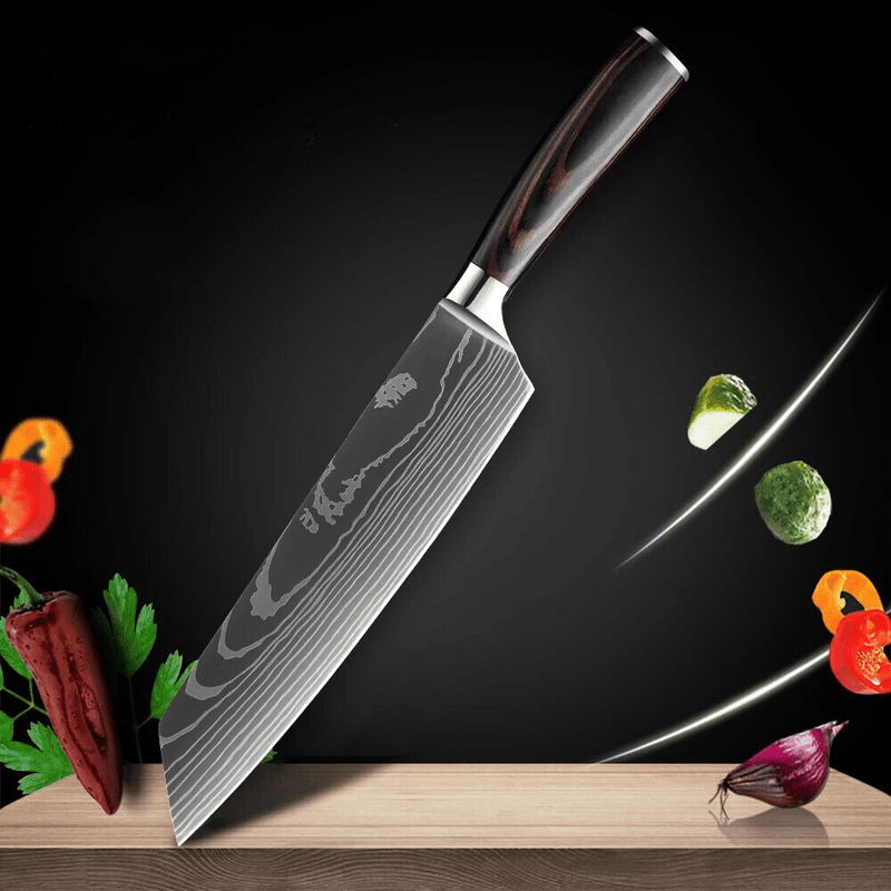 Katana Sharp Japanese Knives Katana Knives Ah Fork! Kiritsuke Knife 